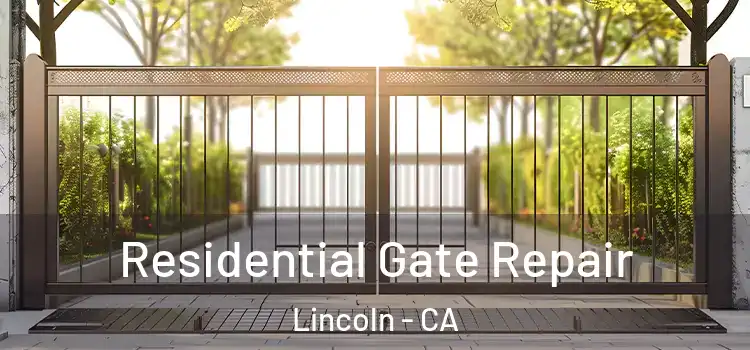 Residential Gate Repair Lincoln - CA